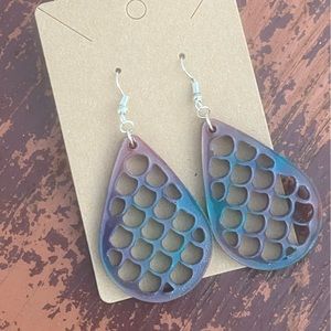 Resin earrings